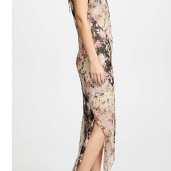 Bailey44 Floral Asymetrical Dress - Picture 2 of 6